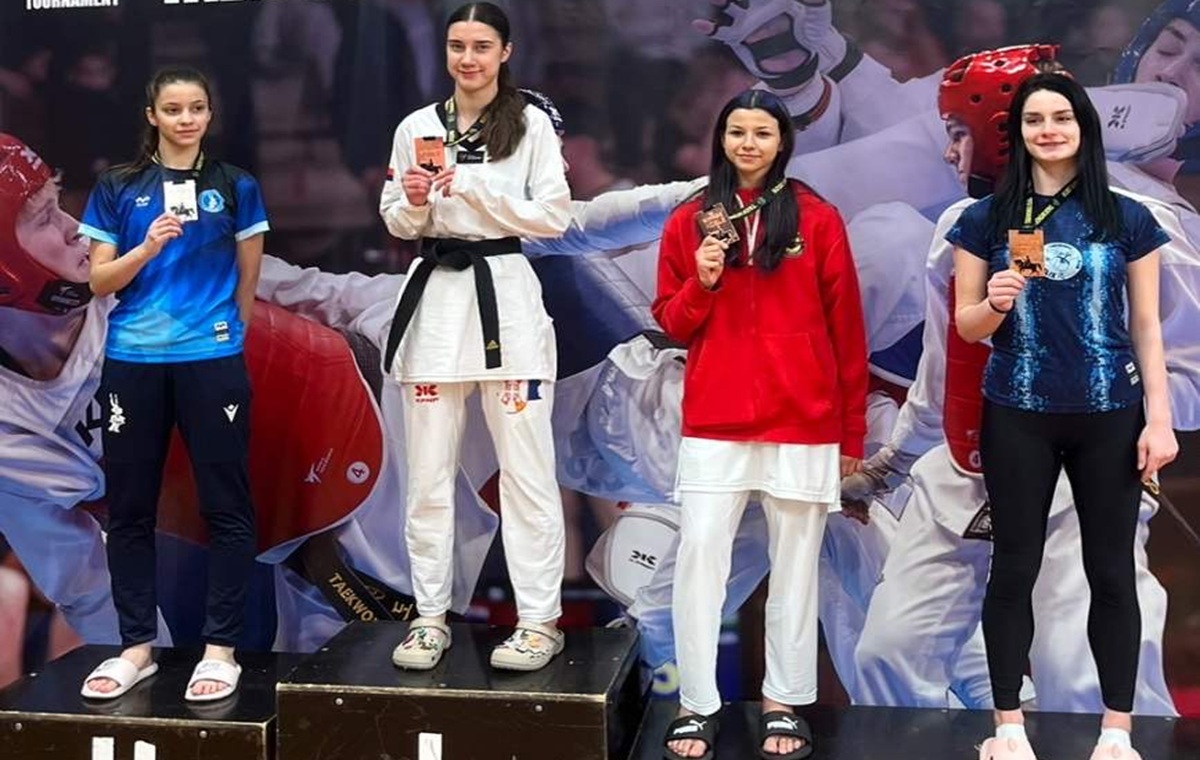 Veliki uspeh učenice Gimnazije „Prestiž“: Jana Bursać dominira na evropskoj i regionalnoj tekvondo sceni