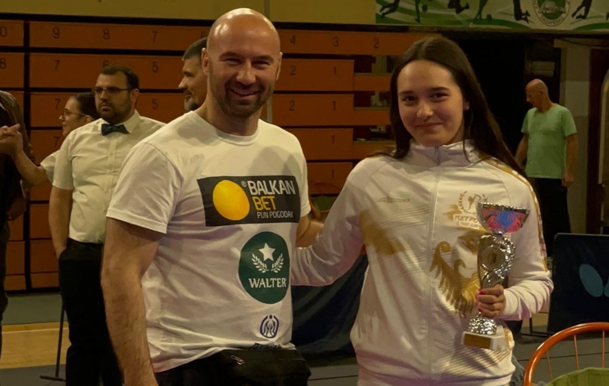 Zlato i pehar za našu Jovanu Damjanović!